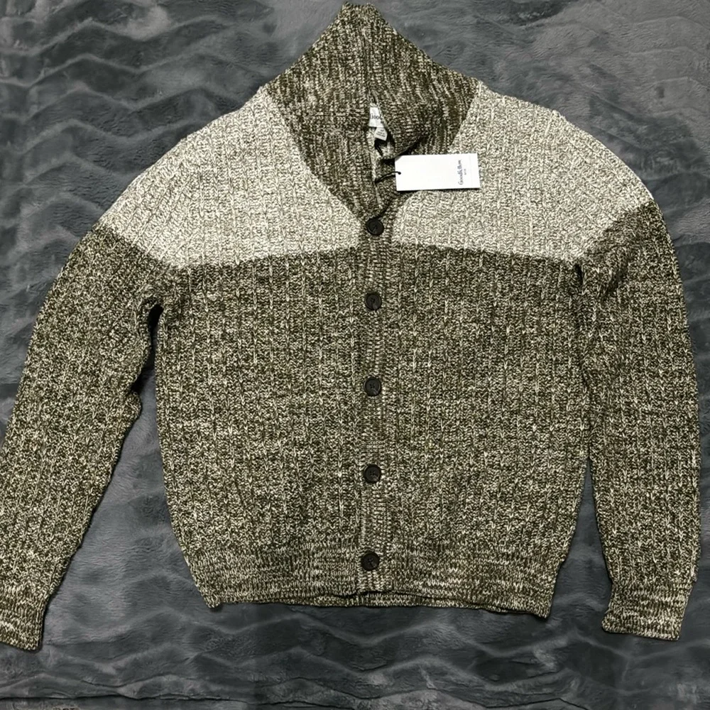 LAST ONE ‼️ Men's Shawl Collared Sweater Cardigan - Goodfellow & Co